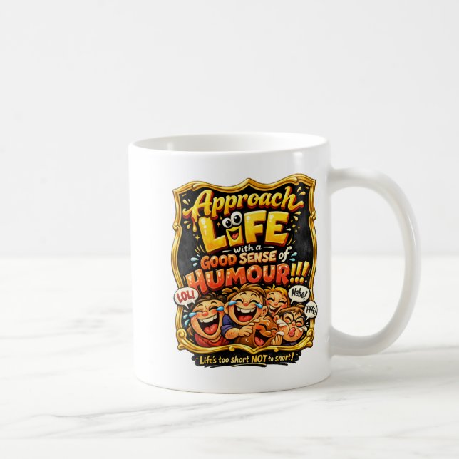 Radiate joy coffee mug (Right)