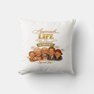 Radiate joy cushion