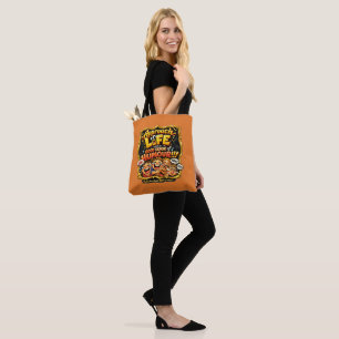 Radiate joy tote bag