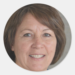 Radiate Love Classic Round Sticker