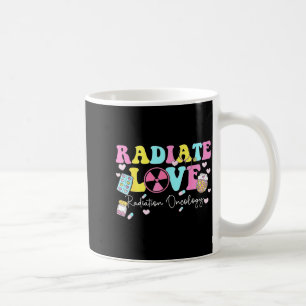Radiate Love Radiation Oncology Valentine's Day Ra Coffee Mug