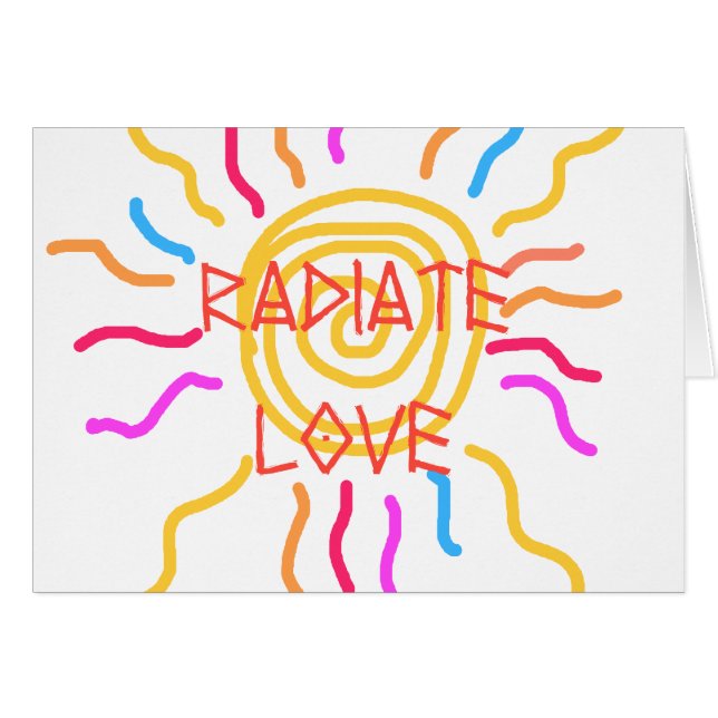 Radiate Love Sun (Front Horizontal)