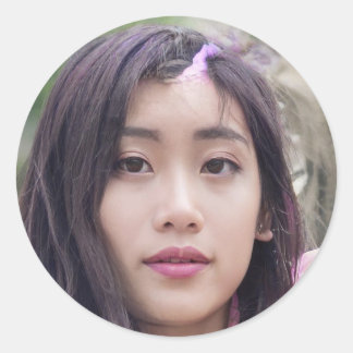 Radiate Positivity Classic Round Sticker