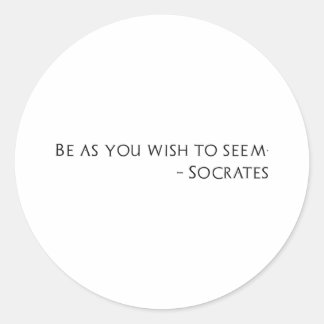 Radiate Positivity Classic Round Sticker