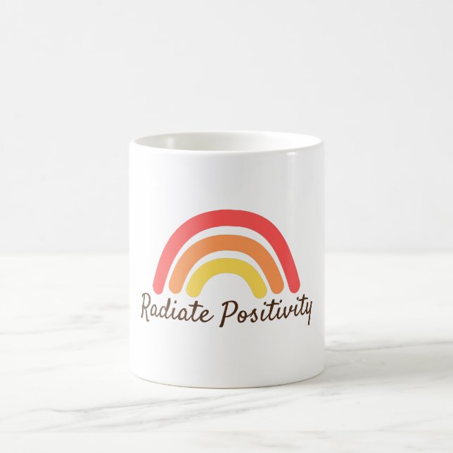 Radiate Positivity Coffee Mug (Center)