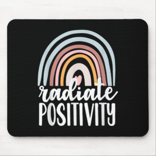 Radiate Positivity Mental Health S Gift Mental Ill Mouse Pad