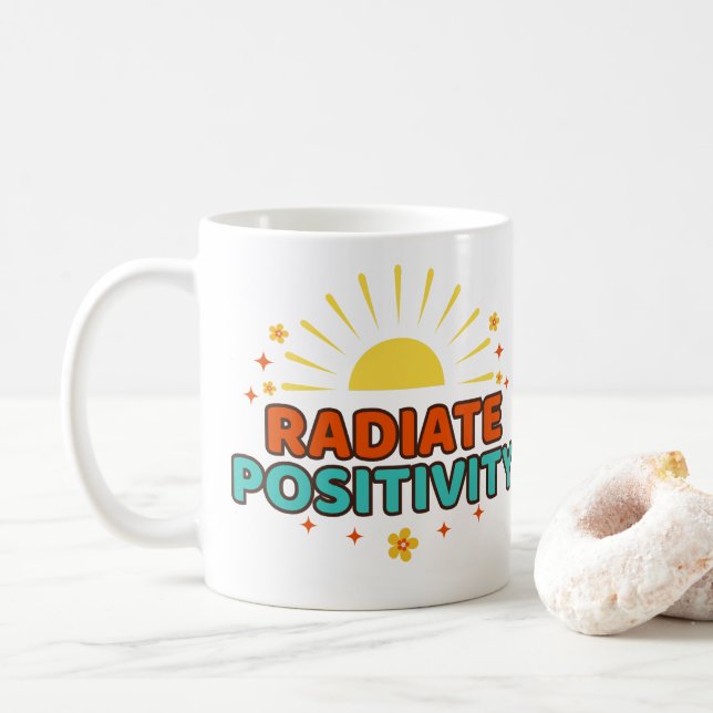 Radiate Positivity Mug (With Donut)
