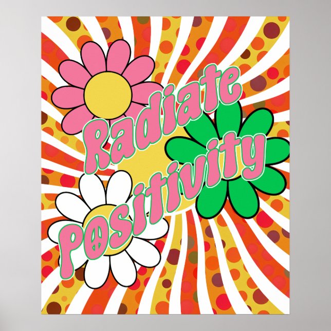 Radiate Positivity  Poster (Front)