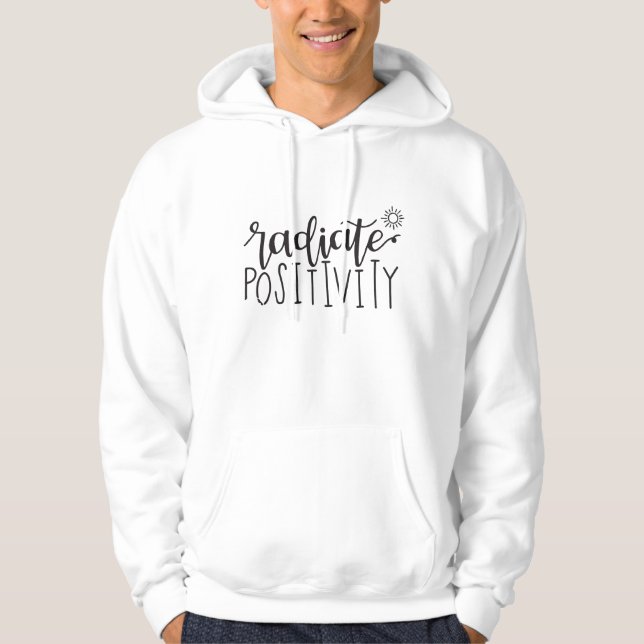 Radiate Positivity with Sun Hoodie (Front)