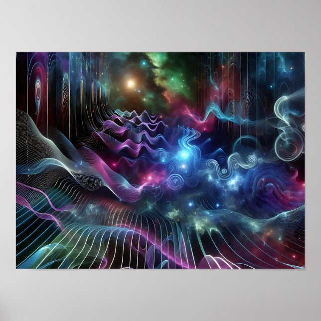 Radiating From Beyond The Void Poster (Front)