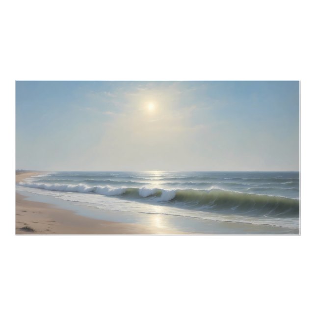 Radiating Summer on the Sea Photo Print (Front)