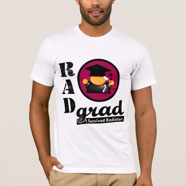 Radiation Grad HEAD AND NECK CANCER T-Shirt (Front)