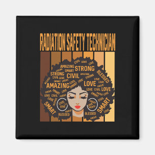 Radiation Safety Technician Black History Month Pr Magnet