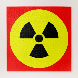 Radiation Sign Jigsaw Puzzle