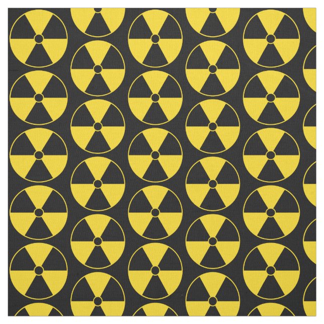 Radiation Symbol Fabric (Swatch)
