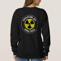 Radiation Symbol Radiating Joy Since 2024 Grunge