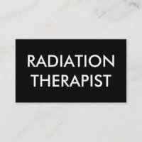 radiation therapist