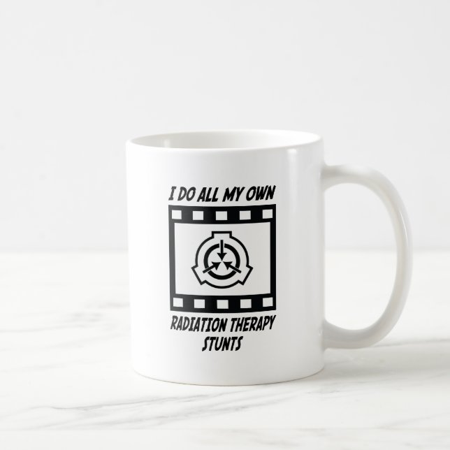 Radiation Therapy Stunts Coffee Mug (Right)