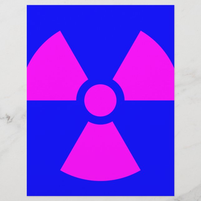Radiation Warning Symbol (Front)