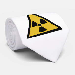 Radiation Warning Symbol (Radioactive Danger) Tie