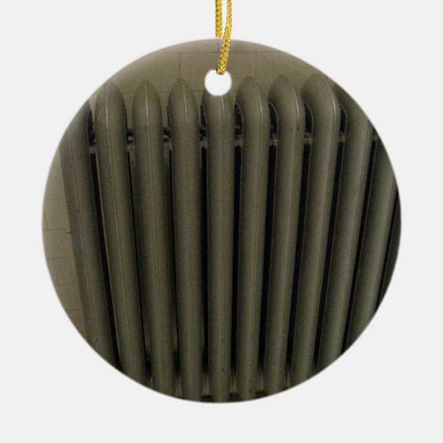Radiator Ceramic Tree Decoration (Front)