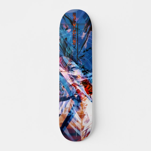 Radical Art 8 Skateboard (Front)