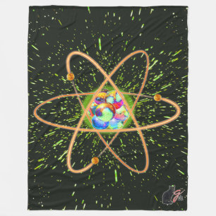 Radical Atomic Fleece Blanket