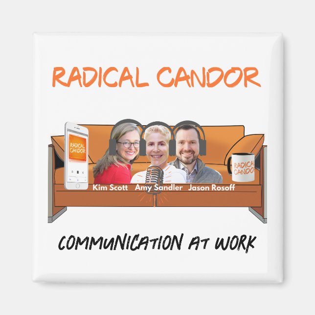 Radical Candour Podcast Magnets (Front)