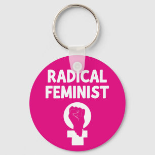 Radical Feminist Key Ring