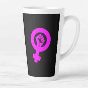 Radical Feminist Latte Mug