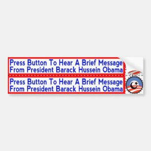 Radical Islamist Obama Stickers for Hand-Dryers