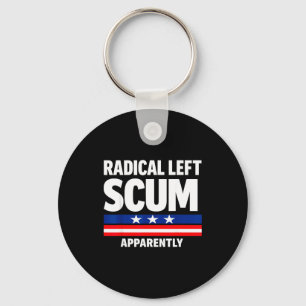 Radical Left S Apparently Ironic Litical Statement Key Ring
