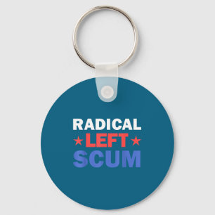 Radical Left S Apparently Litical Sarcastic Quote Key Ring