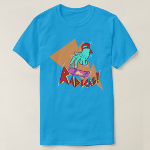 Radical Left - Skateboarding hand in 90s style T-Shirt