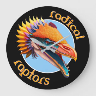 Radical Raptors Dinosaur Clock