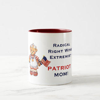 Radical Right Wing Extremist Patriot Mum Mug