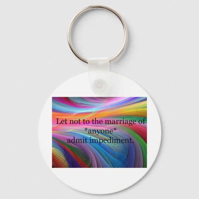 Radical Shakespeare Key Ring (Front)