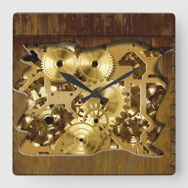 Radical Steampunk 3 Clock (Front)