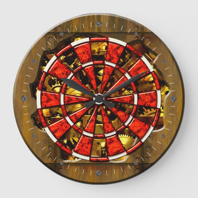 Radical Steampunk DB Wall Clocks (Front)
