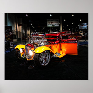radical street rod poster