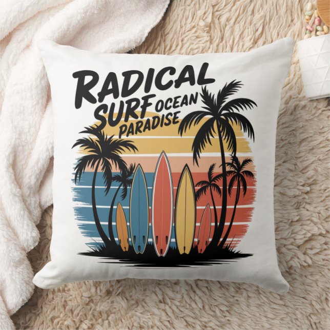 Radical Surf Ocean Paradise Cushion (Blanket)