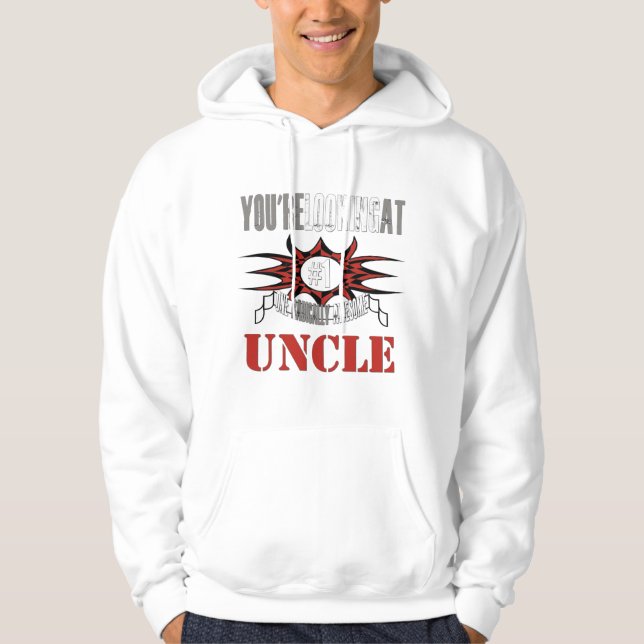 Radically Awesome Uncle Hoodie (Front)