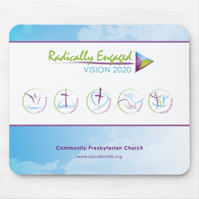 Radically Engaged Mousepad (Front)