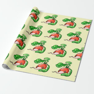 Radieschen radish wrapping paper