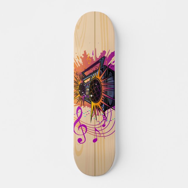 Radio Blast Skateboard (Front)