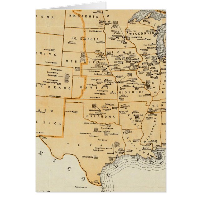 Radio Broadcasting Stations Of The United States (Front)