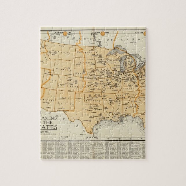 Radio Broadcasting Stations Of The United States Jigsaw Puzzle (Vertical)