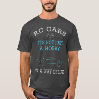 Radio Car Remote Controlled Rc Car family friends T-Shirt