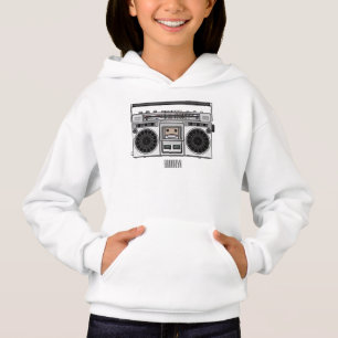 Radio cartoon illustration