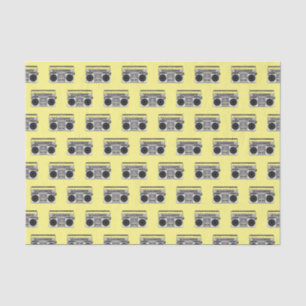 Radio cartoon illustration tissue paper